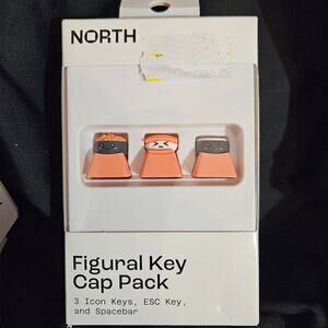 figural Key Shushi cap pack 3 Icon key, ESC key, and spacebar